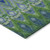 9' X 12' Green And Blue Southwestern Washable Indoor Outdoor Area Rug