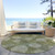 8' Green Ivory And Sage Round Polka Dot Washable Indoor Outdoor Area Rug