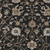 10' X 14' Black Brown And Ivory Floral Washable Indoor Outdoor Area Rug