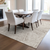 10' X 14' Beige And Brown Abstract Washable Indoor Outdoor Area Rug