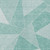 9' X 12' Mint Green And Aqua Geometric Washable Indoor Outdoor Area Rug