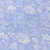 8' Sky Blue Denim Blue And Ivory Round Floral Washable Indoor Outdoor Area Rug