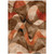 8' X 10' Chocolate Abstract Washable Non Skid Indoor Outdoor Area Rug