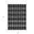 8' X 10' Charcoal Geometric Washable Indoor Outdoor Area Rug