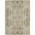 8' X 10' Beige Ivory And Tan Moroccan Washable Indoor Outdoor Area Rug