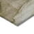 9' X 12' Brown Beige And Taupe Abstract Washable Indoor Outdoor Area Rug