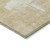 10' X 14' Beige Gold And Tan Abstract Washable Indoor Outdoor Area Rug