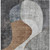 9' X 12' Gray Charcoal And Brown Abstract Washable Indoor Outdoor Area Rug