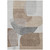 10' X 14' Brown And Gray Abstract Washable Indoor Outdoor Area Rug - Brown, Gray
