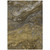 8' X 10' Brown Taupe And Chocolate Abstract Washable Indoor Outdoor Area Rug