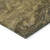 8' X 10' Brown Taupe And Chocolate Abstract Washable Indoor Outdoor Area Rug