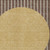 9' X 12' Brown And Beige Striped Washable Indoor Outdoor Area Rug