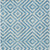 9' X 12' Teal Blue And Ivory Geometric Washable Indoor Outdoor Area Rug - 608219281472