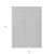9' X 12' Silver And Ivory Geometric Washable Indoor Outdoor Area Rug Transitional Style - Silver, Ivory Color