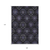 9' X 12' Purple Charcoal And Gray Medallion Washable Indoor Outdoor Area Rug