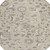 8' Beige Brown And Gray Round Floral Washable Indoor Outdoor Area Rug