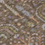 8' Brown Purple And Blue Round Floral Washable Indoor Outdoor Area Rug