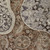 10' X 14' Brown Beige And Tan Floral Medallion Washable Indoor Outdoor Area Rug