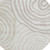 8' Ivory Beige And Khaki Round Abstract Washable Indoor Outdoor Area Rug