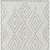 8' X 10' Ivory And Beige Geometric Washable Indoor Outdoor Area Rug Transitional Style - Ivory, Beige Color