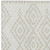 8' X 10' Ivory And Beige Geometric Washable Indoor Outdoor Area Rug Transitional Style - Ivory, Beige Color