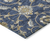 8' X 10' Navy Blue Brown And Ivory Moroccan Washable Indoor Outdoor Area Rug