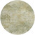 8' Sage And Beige Round Abstract Washable Indoor Outdoor Area Rug - Sage, Beige