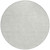 8' Silver And Gray Round Geometric Washable Indoor Outdoor Area Rug Transitional Style - Silver, Gray Color