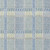 10' X 14' Denim Blue Green And Ivory Plaid Washable Indoor Outdoor Area Rug