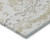 9' X 12' Ivory Beige And Taupe Oriental Washable Indoor Outdoor Area Rug - Ivory, Beige, Taupe