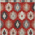 10' X 14' Red Ivory And Salmon Southwestern Washable Indoor Outdoor Area Rug