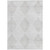 8' X 10' Ivory Geometric Washable Non Skid Indoor Outdoor Area Rug