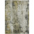 8' X 10' Pewter And Ivory Abstract Washable Indoor Outdoor Area Rug - 880016543353