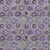 10' X 14' Purple And Gray Floral Washable Indoor Outdoor Area Rug - Purple, Gray