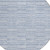 8' Sky Blue And Denim Blue Round Striped Washable Indoor Outdoor Area Rug Transitional Style - Sky Blue, Denim Blue Color