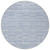 8' Sky Blue And Denim Blue Round Striped Washable Indoor Outdoor Area Rug Transitional Style - Sky Blue, Denim Blue Color
