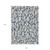 8' X 10' Beige And Blue Geometric Washable Indoor Outdoor Area Rug