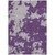 10' X 14' Purple And Lavender Abstract Washable Indoor Outdoor Area Rug Transitional Style - Purple, Lavender Color