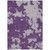 10' X 14' Purple And Lavender Abstract Washable Indoor Outdoor Area Rug Transitional Style - Purple, Lavender Color