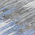 8' Blue Gray And Silver Round Abstract Washable Indoor Outdoor Area Rug
