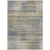 9' X 12' Khaki Tan And Beige Striped Washable Indoor Outdoor Area Rug
