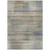 9' X 12' Khaki Tan And Beige Striped Washable Indoor Outdoor Area Rug