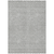 10' X 14' Gray And Ivory Chevron Washable Indoor Outdoor Area Rug