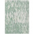 10' X 14' Sage And Ivory Abstract Washable Indoor Outdoor Area Rug - Sage, Ivory