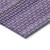 10' X 14' Lavender And Purple Striped Washable Indoor Outdoor Area Rug - Lavender, Purple