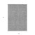 10' X 14' Gray Black And Ivory Geometric Washable Indoor Outdoor Area Rug