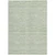 10' X 14' Sage And Green Striped Washable Indoor Outdoor Area Rug