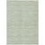 10' X 14' Sage And Green Striped Washable Indoor Outdoor Area Rug