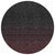 8' Merlot And Charcoal Round Abstract Washable Indoor Outdoor Area Rug