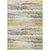 8' X 10' Gold Gray And Ivory Striped Washable Indoor Outdoor Area Rug - Gold, Gray, Ivory